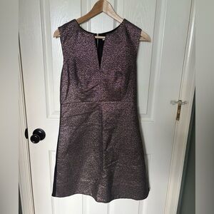 DVF Metallic Yvette Dress